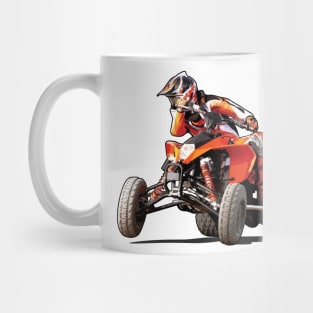 450 SX Quad Illustration Mug